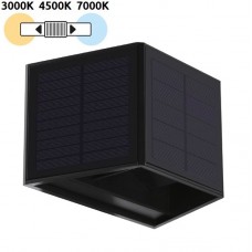 Solar LED Απλίκα Διπλής Κατεύθυνσης CCT IP54 98SOL1321